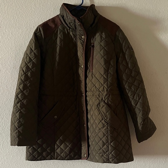 Lauren Ralph Lauren Olive Utility Jacket - Picture 1 of 1